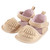 Hudson Baby Cotton Bodysuit, Pant and Shoe Set, Pink Happy Camper