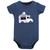 Hudson Baby Cotton Bodysuit, Shorts and Shoe Set, Ice Cream Truck
