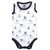 Hudson Baby Cotton Sleeveless Bodysuits, Sandcastle