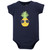 Hudson Baby Cotton Bodysuit, Shorts and Shoe Set, Pineapple