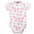 Touched by Nature Organic Cotton Bodysuits, Pink Rose