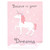 Hudson Baby Girl Reversible Mink Blanket, Unicorn Dreams, One Size