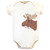 Touched by Nature Organic Cotton Bodysuits, Moose 5-Pack
