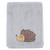 Hudson Baby Boy Plush Waffle Blanket with Applique, Hedgehog