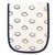 Hudson Baby Cotton Terry Bib and Burp Cloth Set, Football