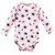 Touched by Nature Organic Cotton Long-Sleeve Bodysuits, Blossom
