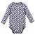 Touched by Nature Organic Cotton Long-Sleeve Bodysuits, Blossom