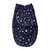 Hudson Baby Plush Swaddle Wrap, Navy Star
