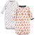 Hudson Baby Cotton Long-Sleeve Wearable Sleeping Bag, Sack, Blanket, Foxes