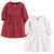 Hudson Baby Girl Long Sleeve Dress 2-Pack- Winterland