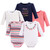 Little Treasure Cotton Bodysuits, Sparkle Necklace