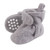 Luvable Friends Cozy Fleece Booties, Heather Gray