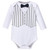 Hudson Baby Cotton Long-Sleeve Bodysuits, Handsome Little Man