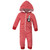 Hudson Baby Fleece Jumpsuits, Coveralls, and Playsuits, Red Penguin Baby