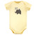 Hudson Baby Cotton Bodysuits, Safari