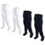 Touched By Nature Girl Organic Cotton Tights 4pk, Black and White