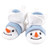 Hudson Baby Cozy Fleece Booties, Snowman