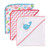 Luvable Friends Cotton Terry Hooded Towels, Pink