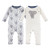 Touched by Nature Organic Cotton Coveralls, Elephant