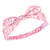 Hudson Baby Cotton and Synthetic Headbands, Flamingo