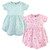 Hudson Baby Girl Baby Cotton Dress, Magical Unicorn, 2-Pack