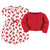Touched by Nature Toddler Organic Cotton Dress and Cardigan Set, Bows