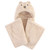 Hudson Baby Hooded Animal Face Plush Blanket, Cozy Bear