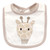 Hudson Baby Cotton Bib and Sock Set, Giraffe