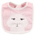Hudson Baby Cotton Bib and Sock Set, Kitty