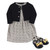 Little Treasure Girl Cardigan, Dress and Shoes, Leopard