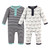 Hudson Baby Boy Coveralls 2-Pack, Whale