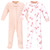 Hudson Baby Fleece Sleep and Play, Pink Unicorn