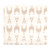 Hudson Baby Cotton Flannel Receiving Blankets, Neutral Giraffe