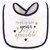 Hudson Baby Cotton Terry Drooler Bibs with Fiber Filling, Holiday Girl Sparkle
