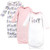 Hudson Baby Cotton Gowns, Pink Safari
