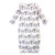 Hudson Baby Cotton Gowns, Pink Safari