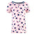 Touched by Nature Organic Cotton Tight-Fit Pajama Set, Blossoms