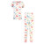 Touched by Nature Organic Cotton Tight-Fit Pajama Set, Butterflies
