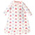 Touched by Nature Organic Cotton Long-Sleeve Wearable Sleeping Bag, Sack, Blanket, Floral Dot