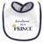 Hudson Baby Cotton Bibs, Handsome As A Prince