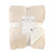 Hudson Home Collection Mink Blanket with Sherpa, Tan