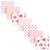 Hudson Baby Cotton Flannel Receiving Blankets Bundle, Cream Rose