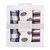 Hudson Baby Cotton Muslin Swaddle Blankets, Cream Football
