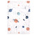 Hudson Baby Cotton Flannel Burp Cloths, Space