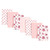 Hudson Baby Cotton Flannel Burp Cloths, Cream Rose