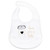 Hudson Baby Silicone Bibs, Latte