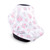 Hudson Baby Multi-use Car Seat Canopy, Pink Floral, One Size