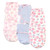 Touched by Nature Organic Cotton Swaddle Wraps, Pink Rose, 0-3 Months