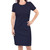 Touched by Nature Organic Cotton Dress, Navy