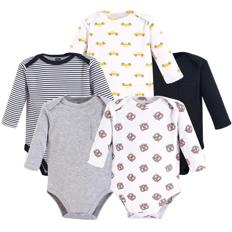 hudson baby long sleeve bodysuits